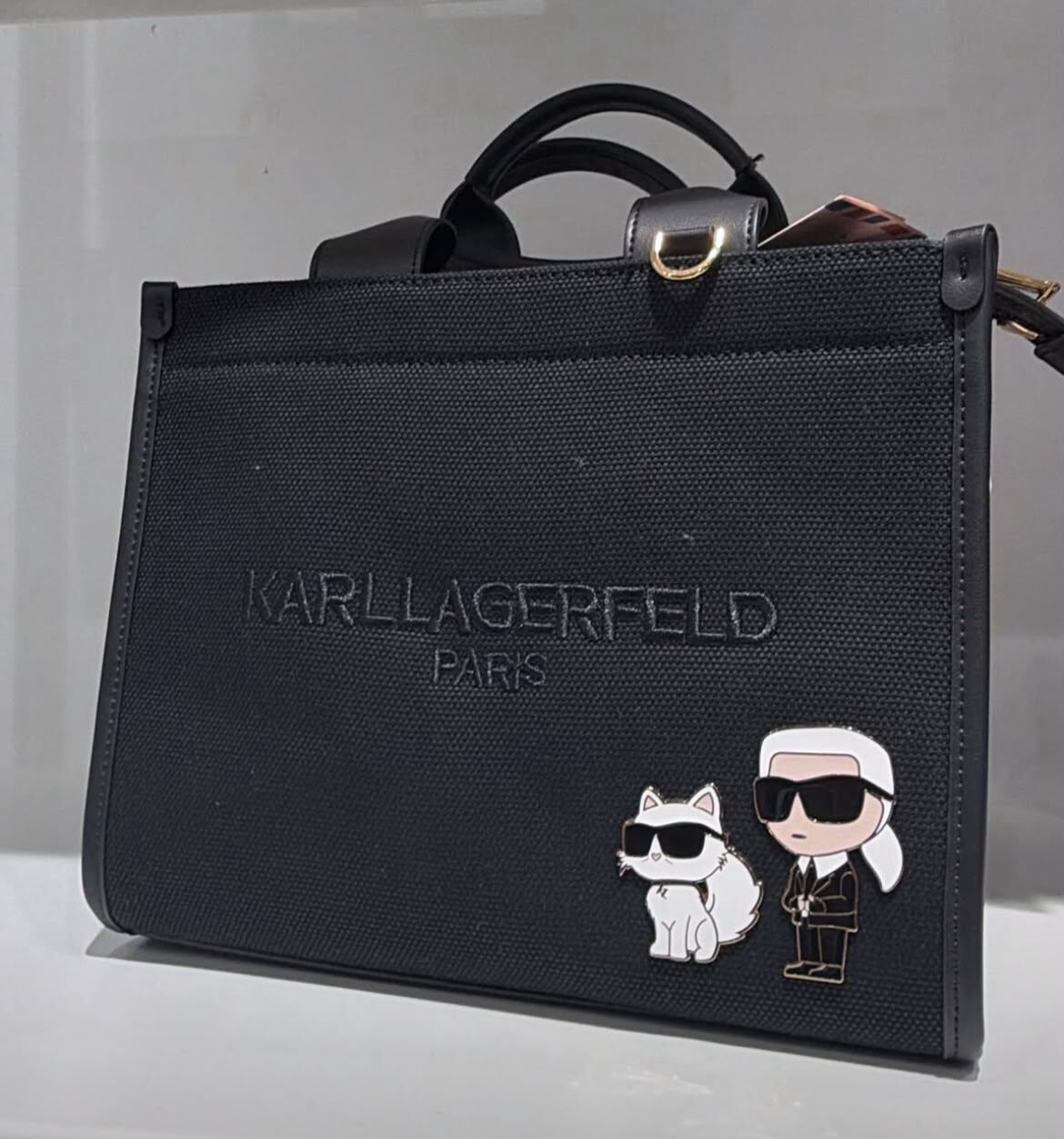 Karl Lagerfeld Crossbody (字母公仔-黑) KL73
