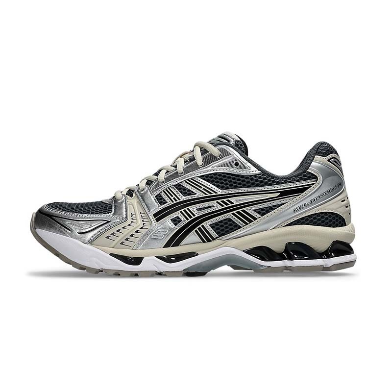 ASICS GEL-KAYANO 14 亞瑟士 男女 中性款 銀黑灰 運動休閒鞋 1203A537-026 [台灣現貨]