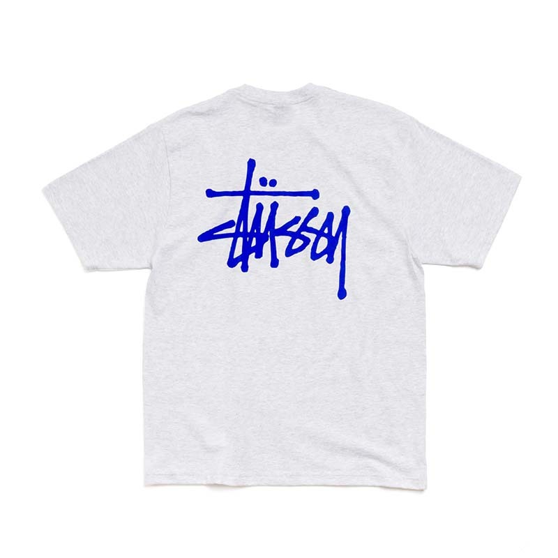 Stussy Basic Tee Ash Heather 經典短袖上衣 灰色 1905000-AE [台灣現貨]