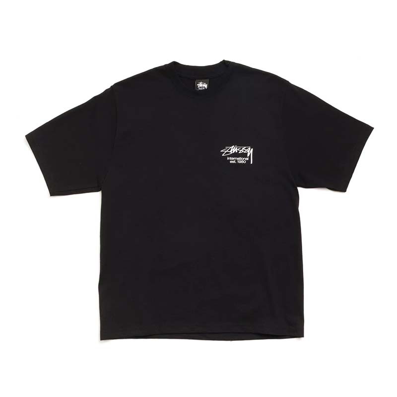 Stussy Dice Clock Tee Black 骰子時鐘 短袖 上衣 黑色 1905202-BK [台灣現貨]