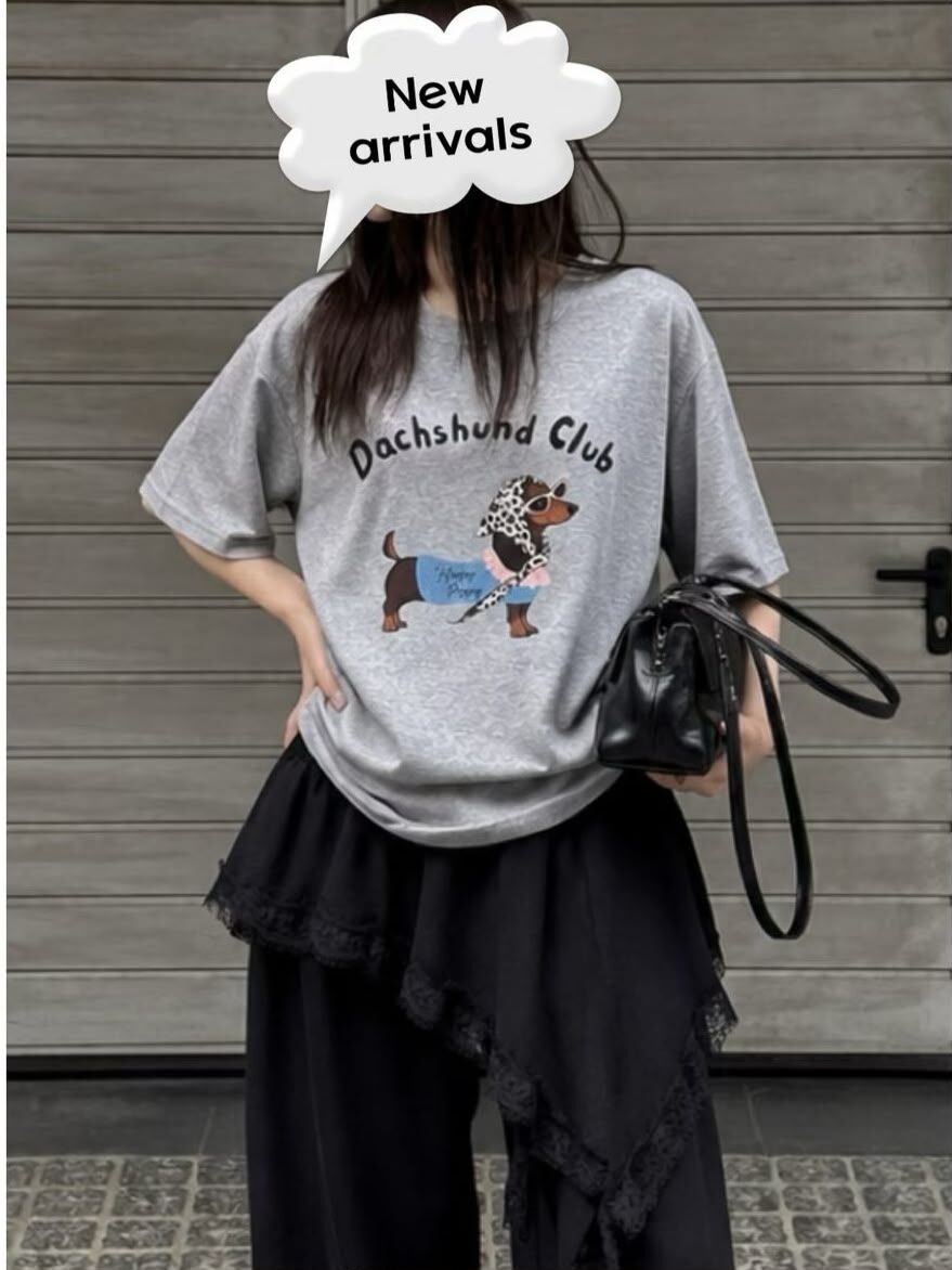 KK53 臘腸狗Tee（三色）