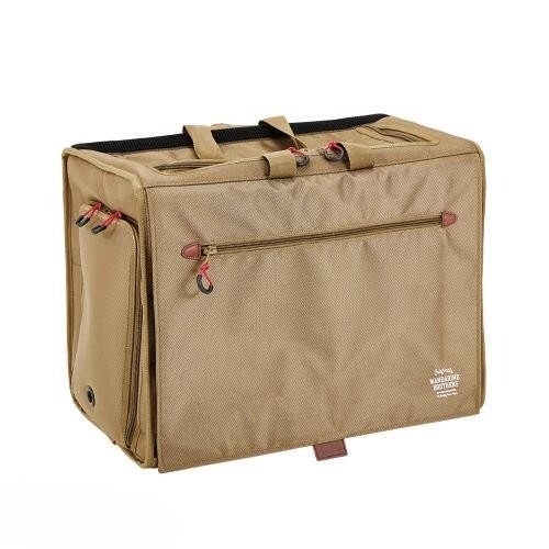 Mandarine Brothers 寵物袋．Brixton CarryBackpack WIDE 棕色 M