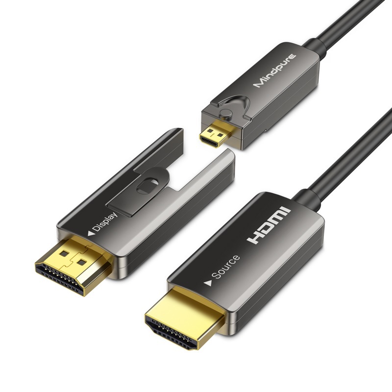 Mindpure HDMI 2.1 8K 光纖工程線-可拆式 (10m-30m)