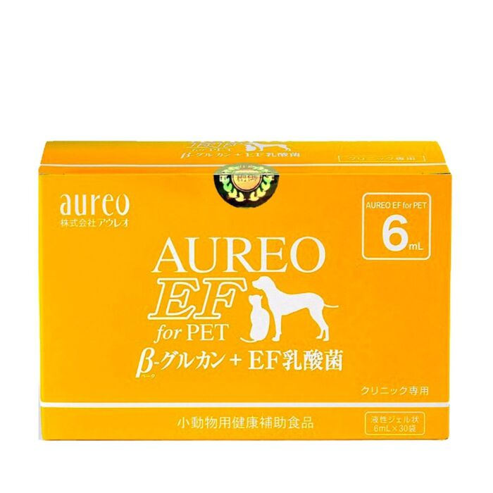 Aureo- 黃金黑酵母β1,3-1,6 Glucan + EF 益生菌 (貓狗適用) 6ml x30包 [原裝行貨, 再加送3包]