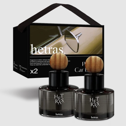 WB03 Hetras  車用香薰擴香器 Premium Car Diffuser 2EA 77ml x 2瓶