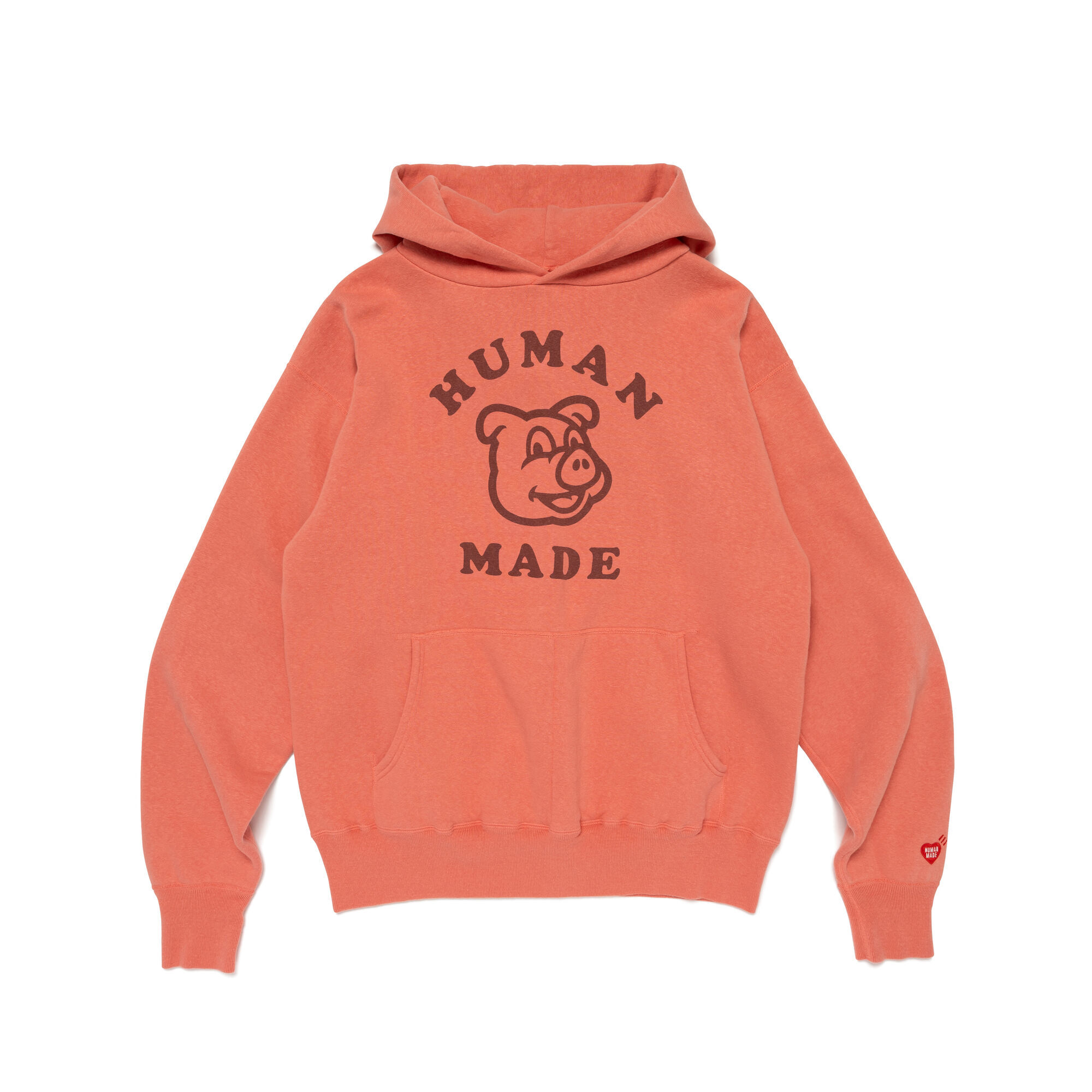 預購┃日本製 HUMAN MADE TSURIAMI HOODIE 豬 小豬 水洗 復古 帽T