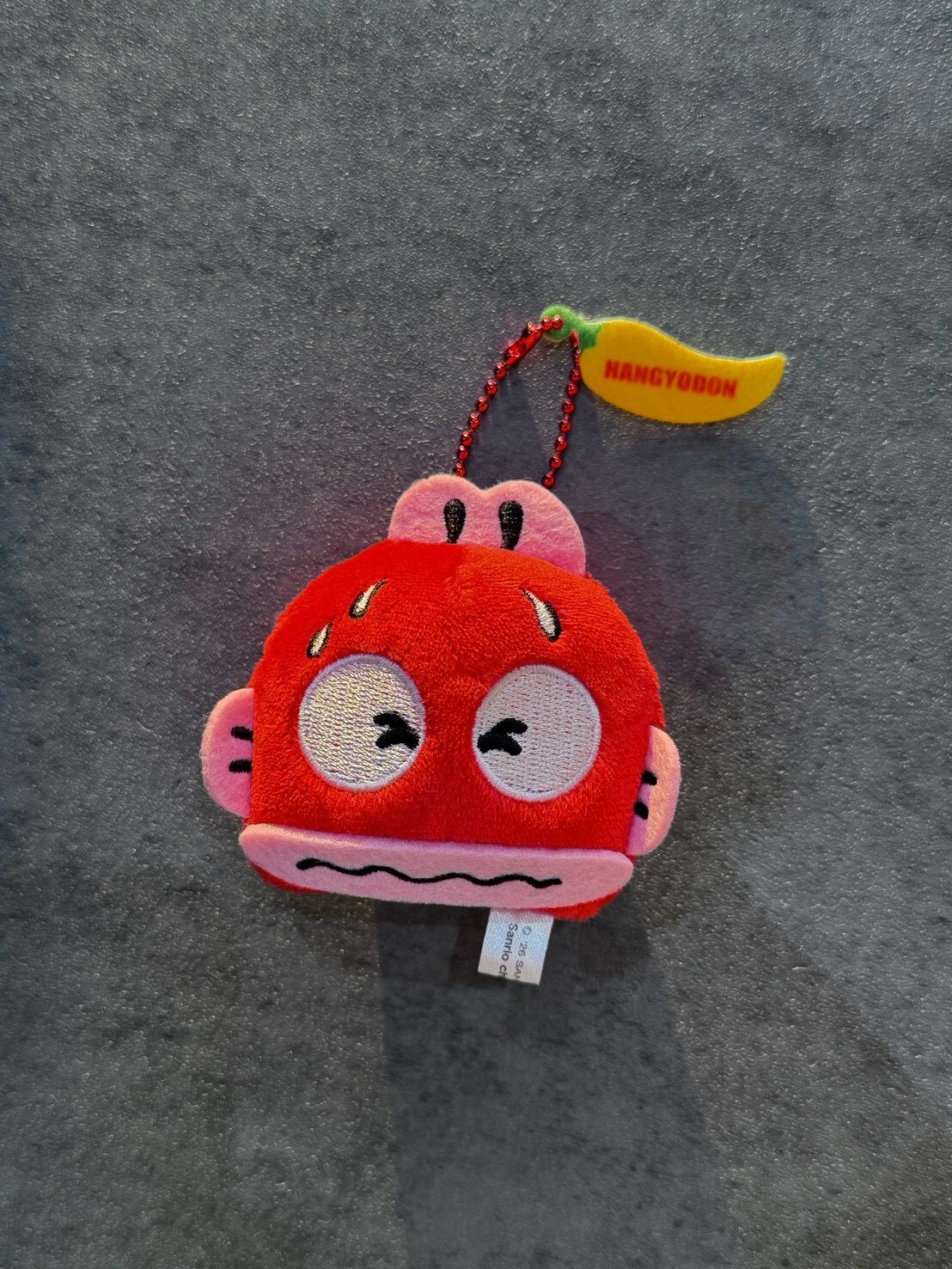 三麗鷗 辣椒限定款 毛絨娃娃吊飾 Hello Kitty 酷洛米 美樂蒂 大耳狗 醜魚