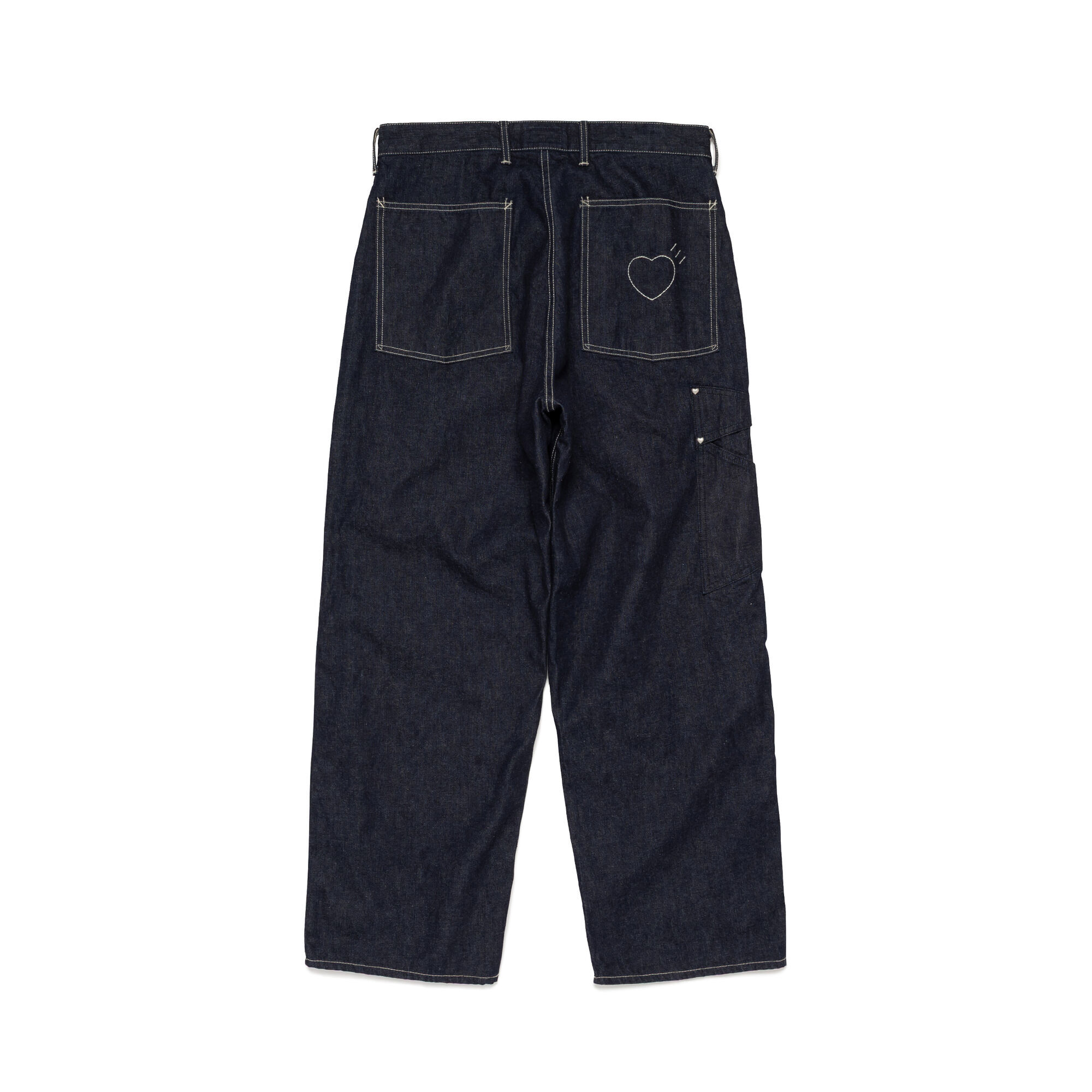 預購┃日本製 HUMAN MADE WIDE DENIM PANTS 丹寧 寬版直筒牛仔褲