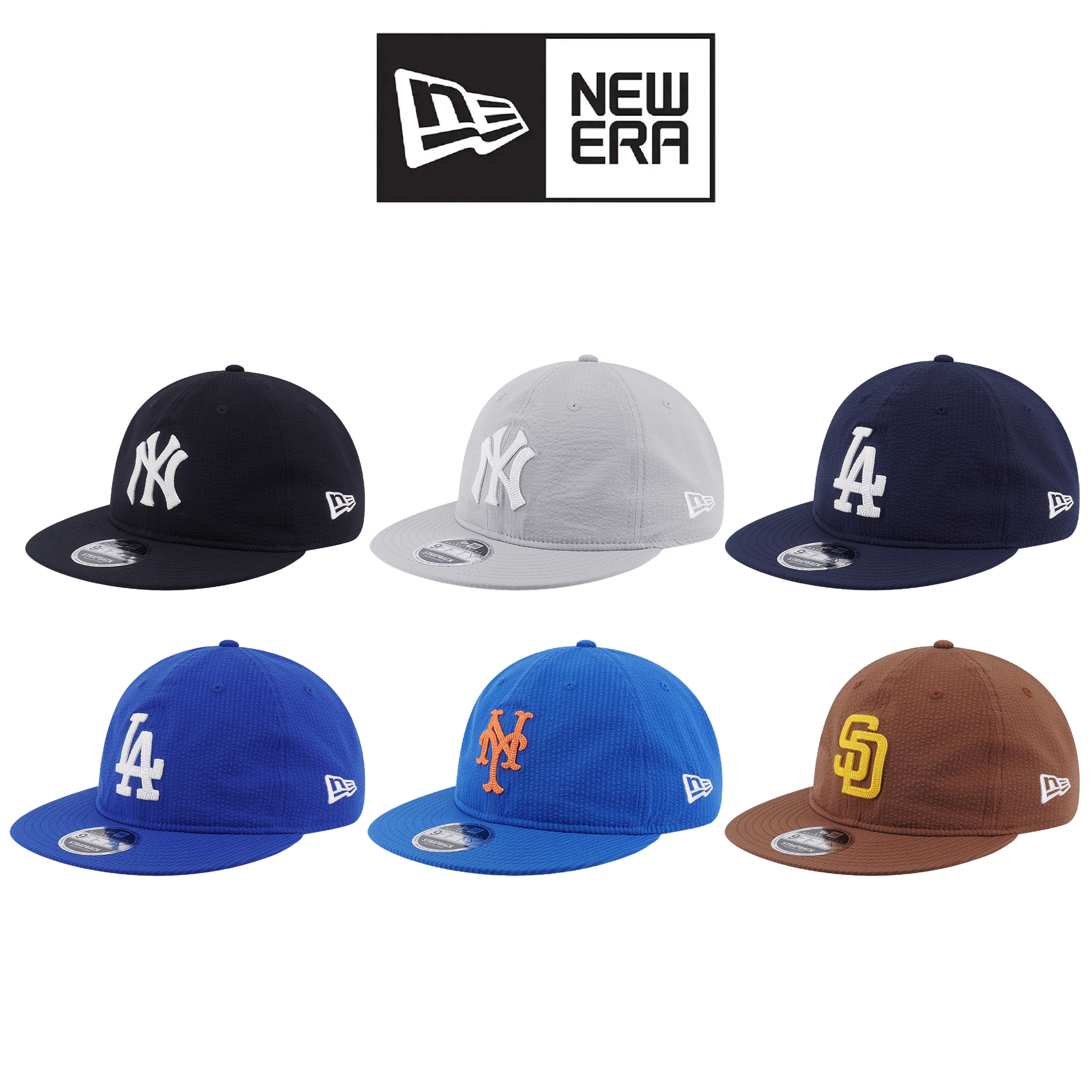 New Era 950RC 9FIFTY RC SEERSUCKER 泡泡紗棒球帽