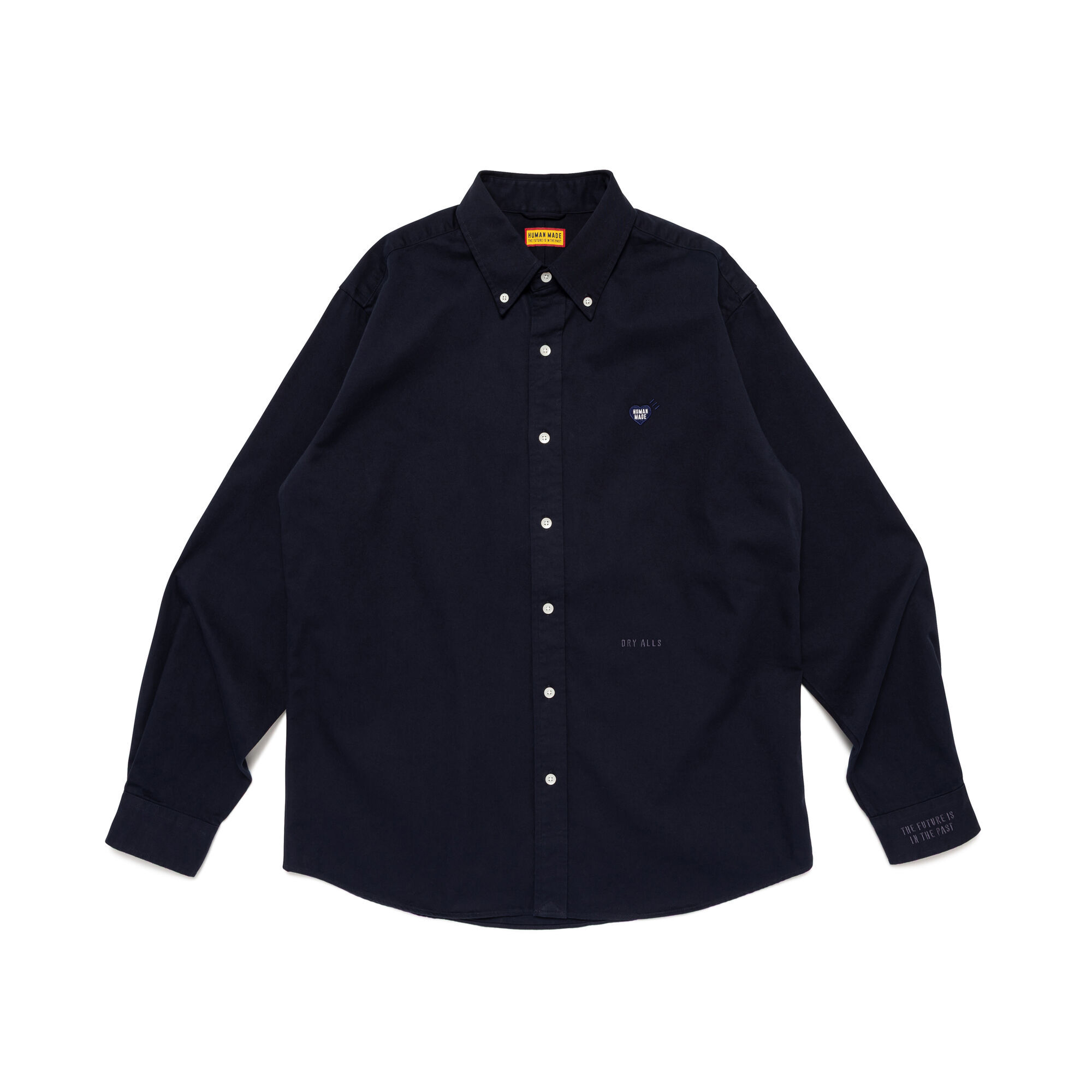 預購┃HUMAN MADE TWILL BD SHIRT 斜紋布 鈕扣領 襯衫