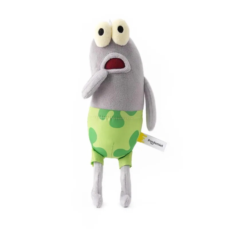 SpongeBob SquarePants Licensed Plush Collection - "Huh? Me?" Bikini Bottom Fish 26cm Plush Doll