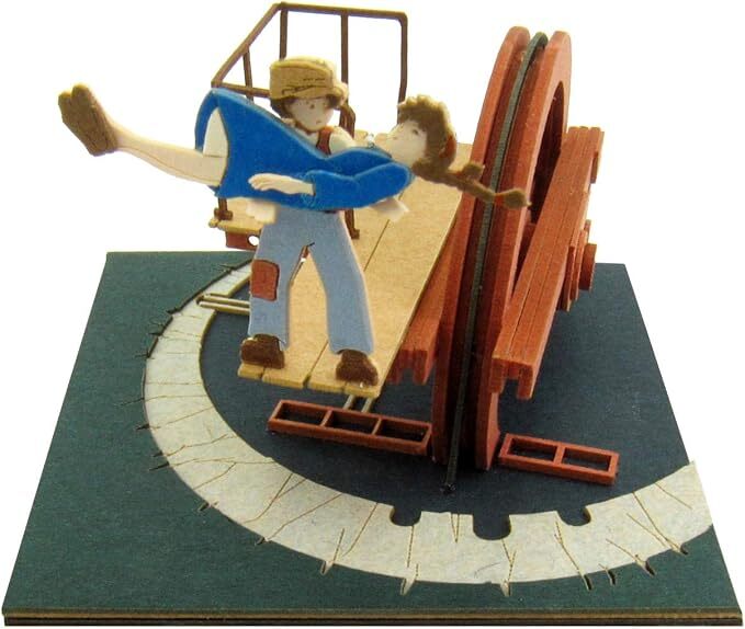 Sankei MP07-16 Studio Ghibli Mini Castle in the Sky Laputa, Non-scale, Papercraft