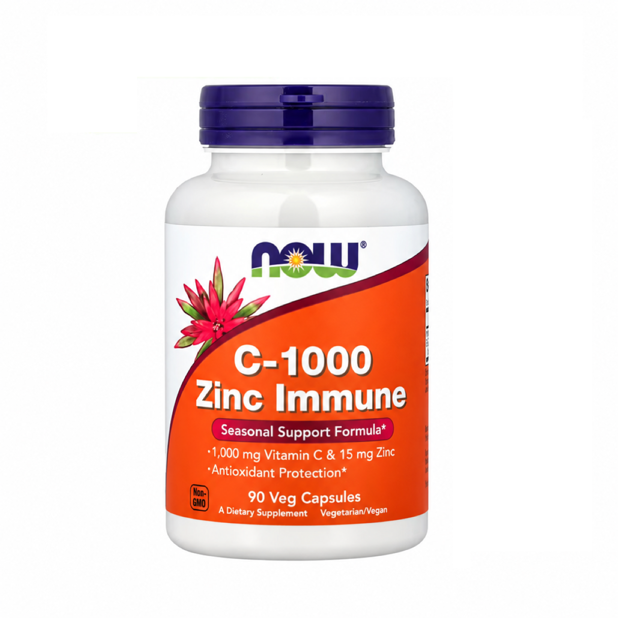 【IHERB】任兩件免運  NOW Foods C-1000 維生素 C1000 鋅 90粒