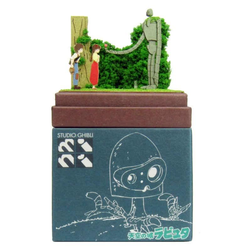 Sankei MP07-19 Studio Ghibli Mini Castle in the Sky Laputa Robot Soldier and Sita and Puzzle Non-Scale Papercraft