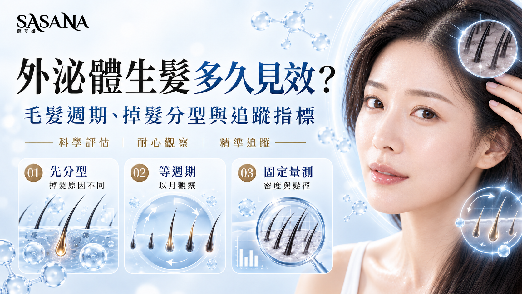 外泌體生髮多久見效，先看掉髮分型、毛髮週期與客觀追蹤