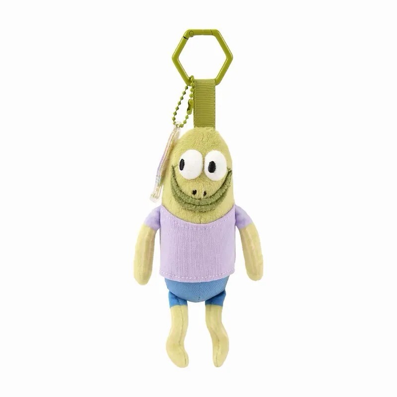SpongeBob SquarePants Licensed PlushCollection - "Sneaky Moment" Bikini Bottom Fish Keychain