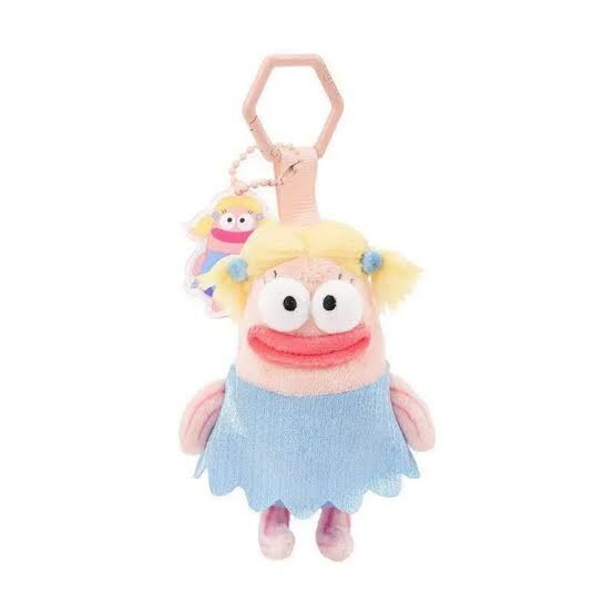 SpongeBob SquarePants Licensed PlushCollection "Demurely Cute"- Sign Fish Keychain