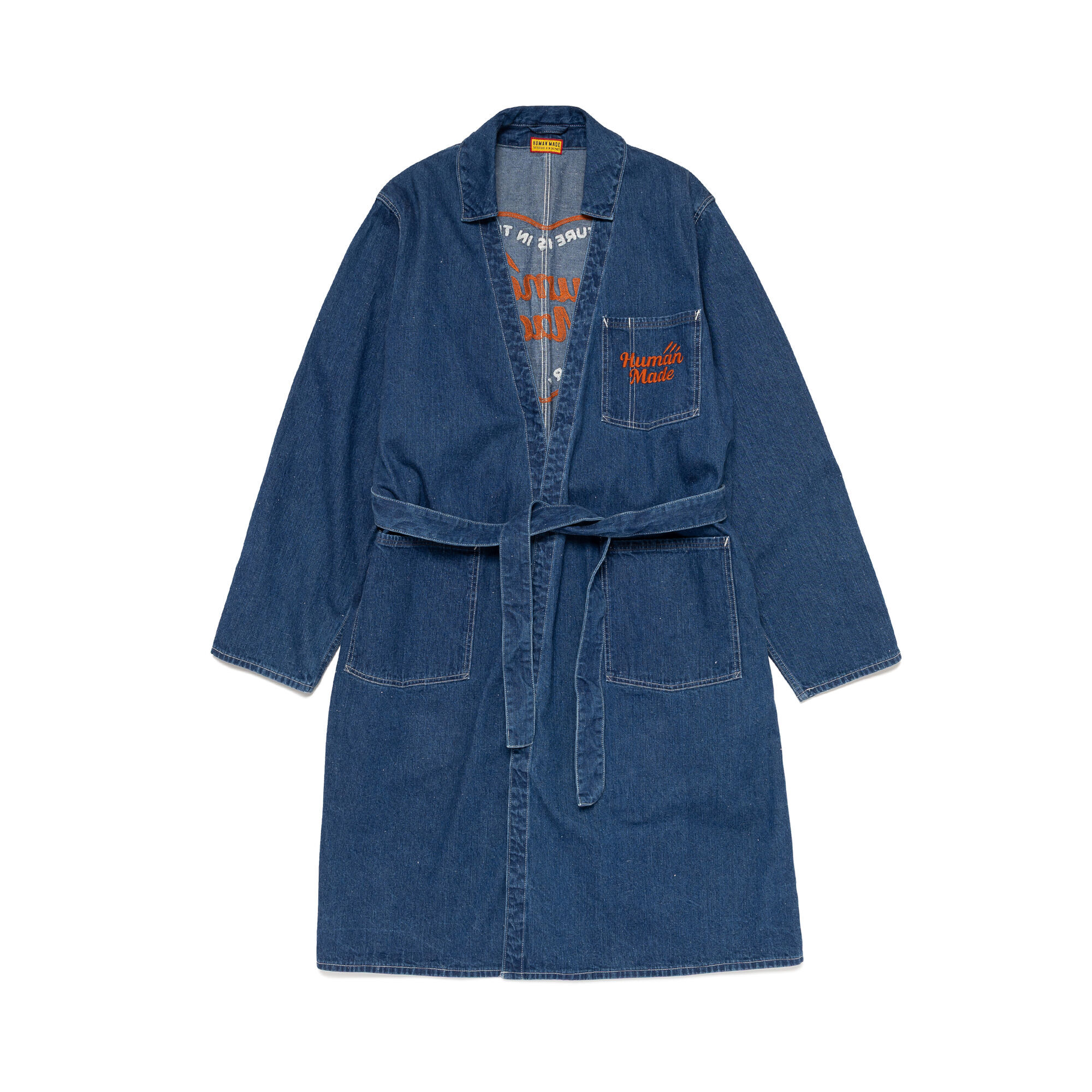 預購┃日本製 HUMAN MADE DENIM WORK COAT 丹寧長版工作外套