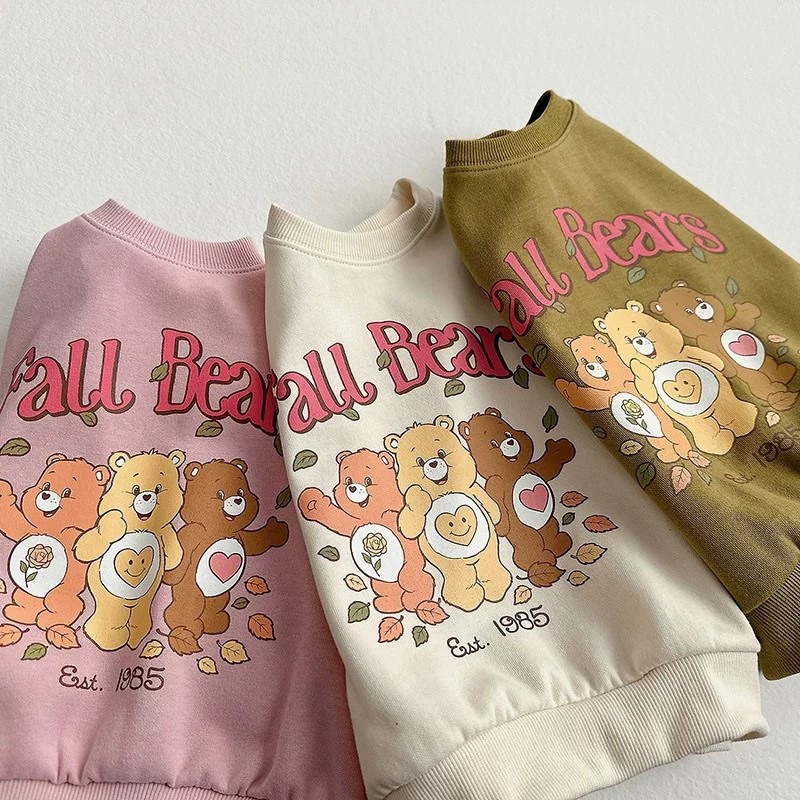 大優惠兩色Fall bears上衣