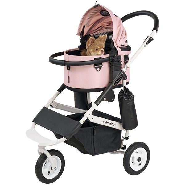 AirBuggy Dome3 Premier Large Premium Pet Stroller 20kg. Seed Beige