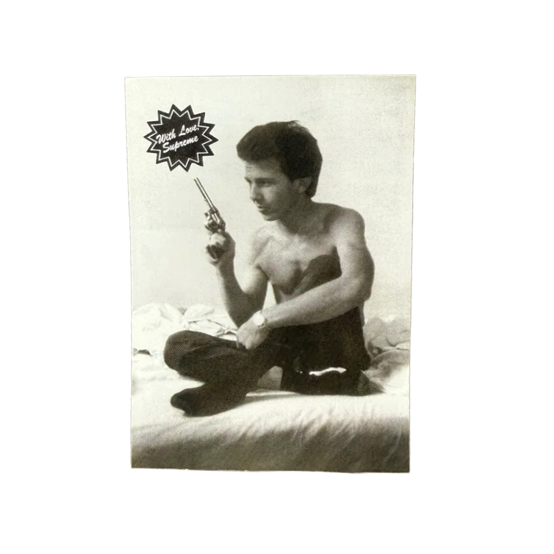 SUPREME X LARRY CLARK TULSA STICKER 聯名貼紙