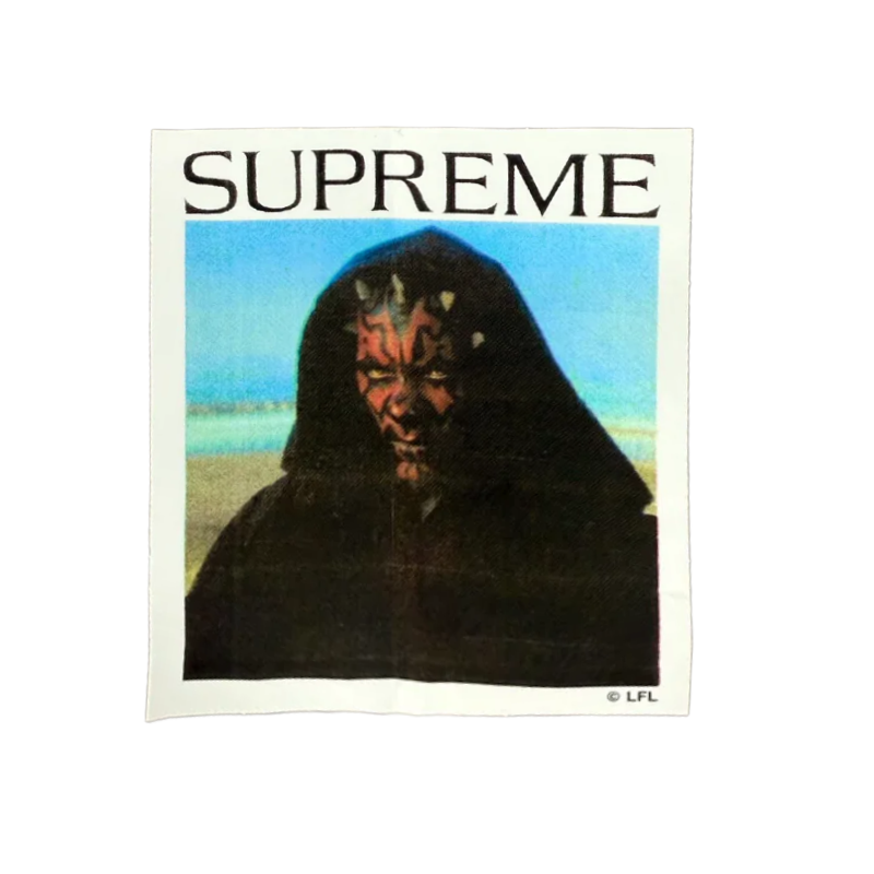 SUPREME X STAR WARS DARTH MAUL SITH STICKER 星際大戰 達斯魔 貼紙