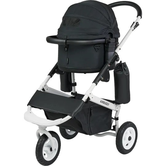 AirBuggy Dome3 Premier Large Premium Pet Stroller 20kg. Seed Beige