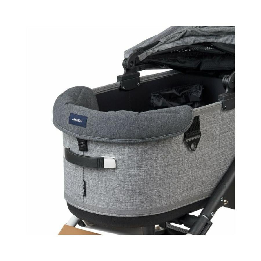 AirBuggy Accessory: DOME3/WIZX Front Edge Cushion – Dim Grey