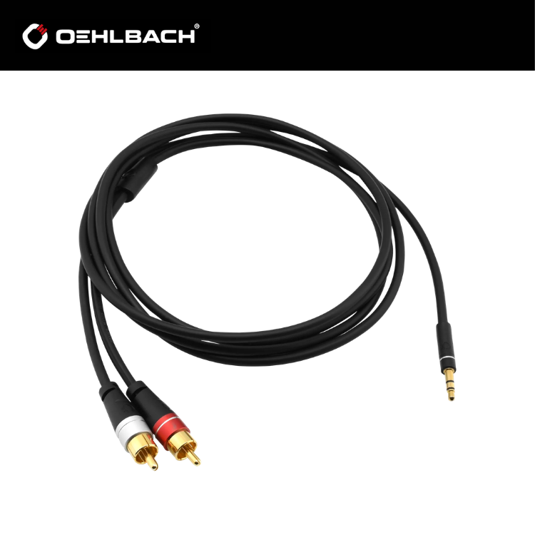 Oehlbach Audio Jack RCA Link