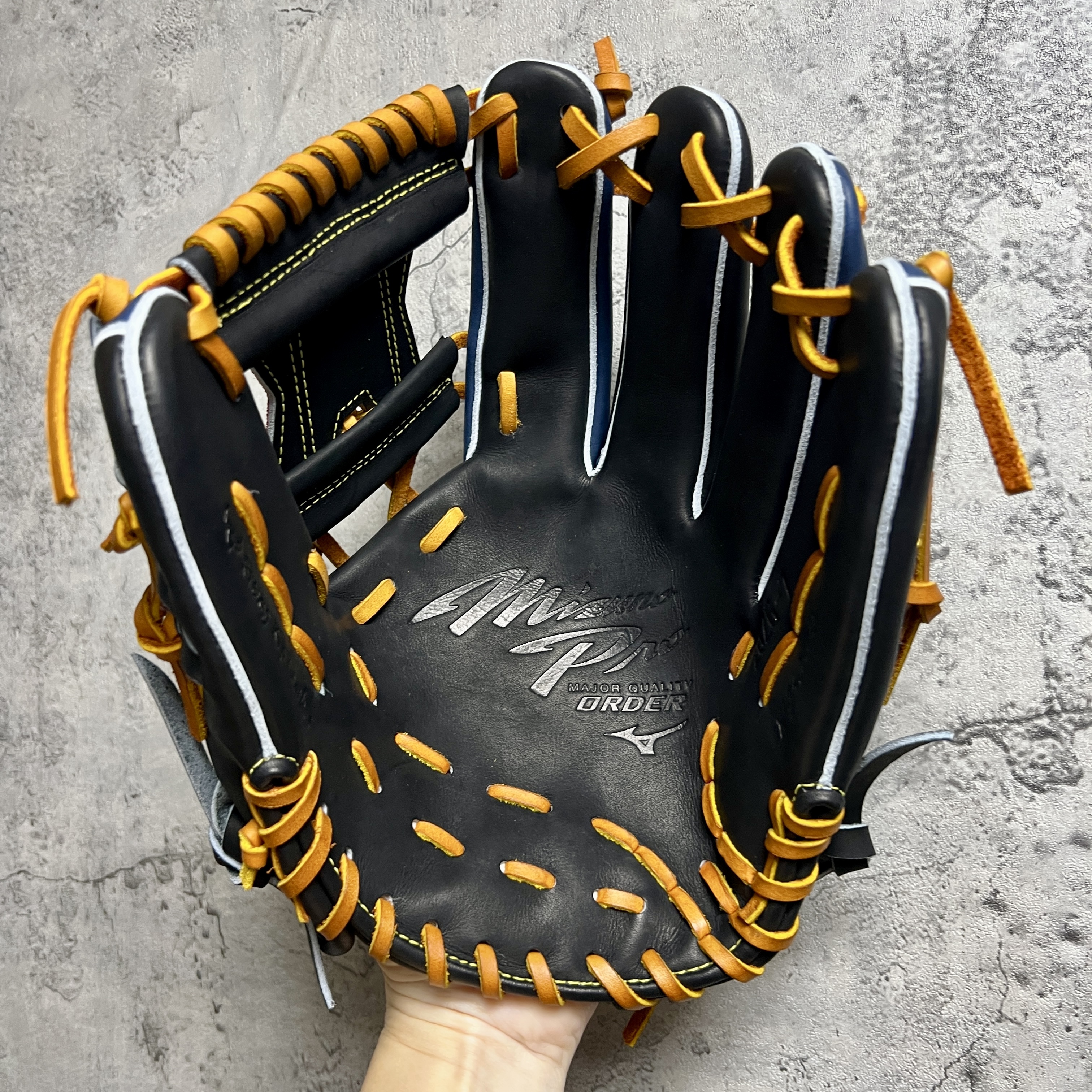 【照片分享】MIZUNO mizuno pro 硬式内野 1AJGH74050 ⻑岡 秀樹(東京ヤクルト)モデル内野⼿型① +10mm