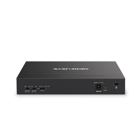 Mercusys MS110P, 10 埠 10/100Mbps 桌上型交換器(含 8 埠 PoE+)