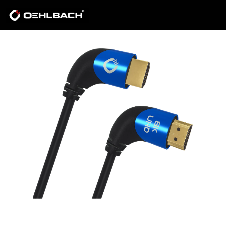 Oehlbach Shape Magic UHD 90 8K Ultra High Speed HDMI Cable