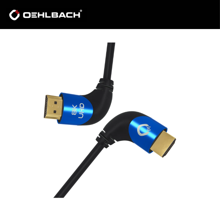 Oehlbach Shape Magic UHD 90 8K Ultra High Speed HDMI Cable