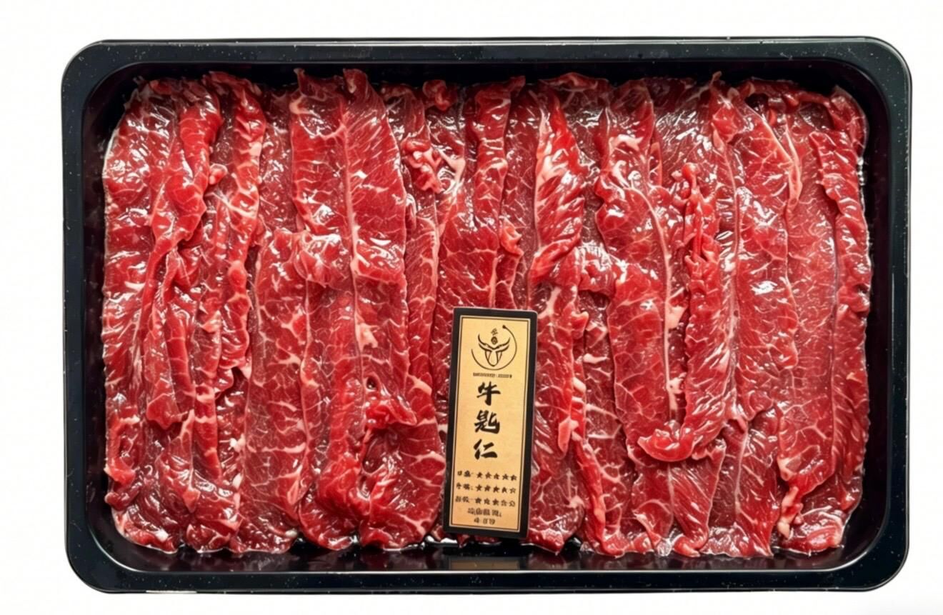 騸牯手切牛匙仁200g~198E
