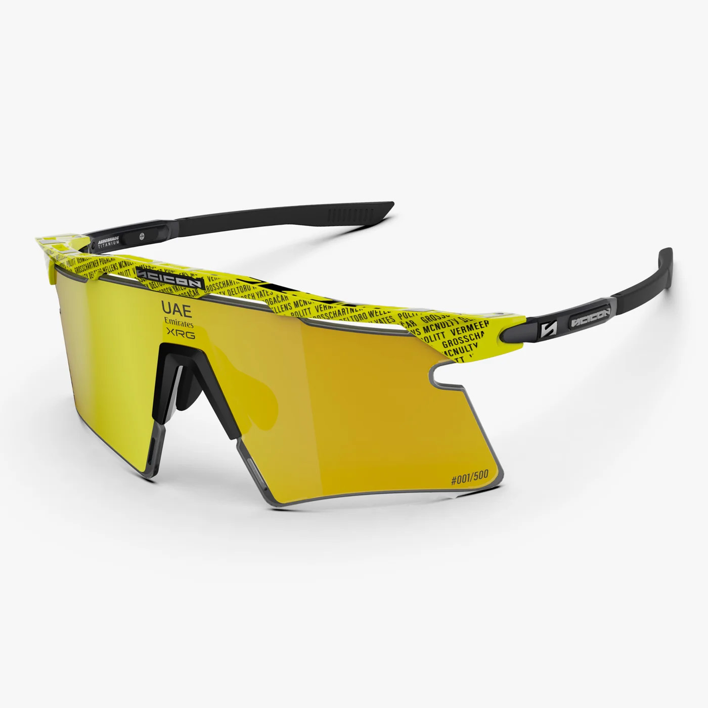 Scicon Aeroshade 2.0 Titanium 5 Tour Sunglasses (Tour de France Limited Box Set)