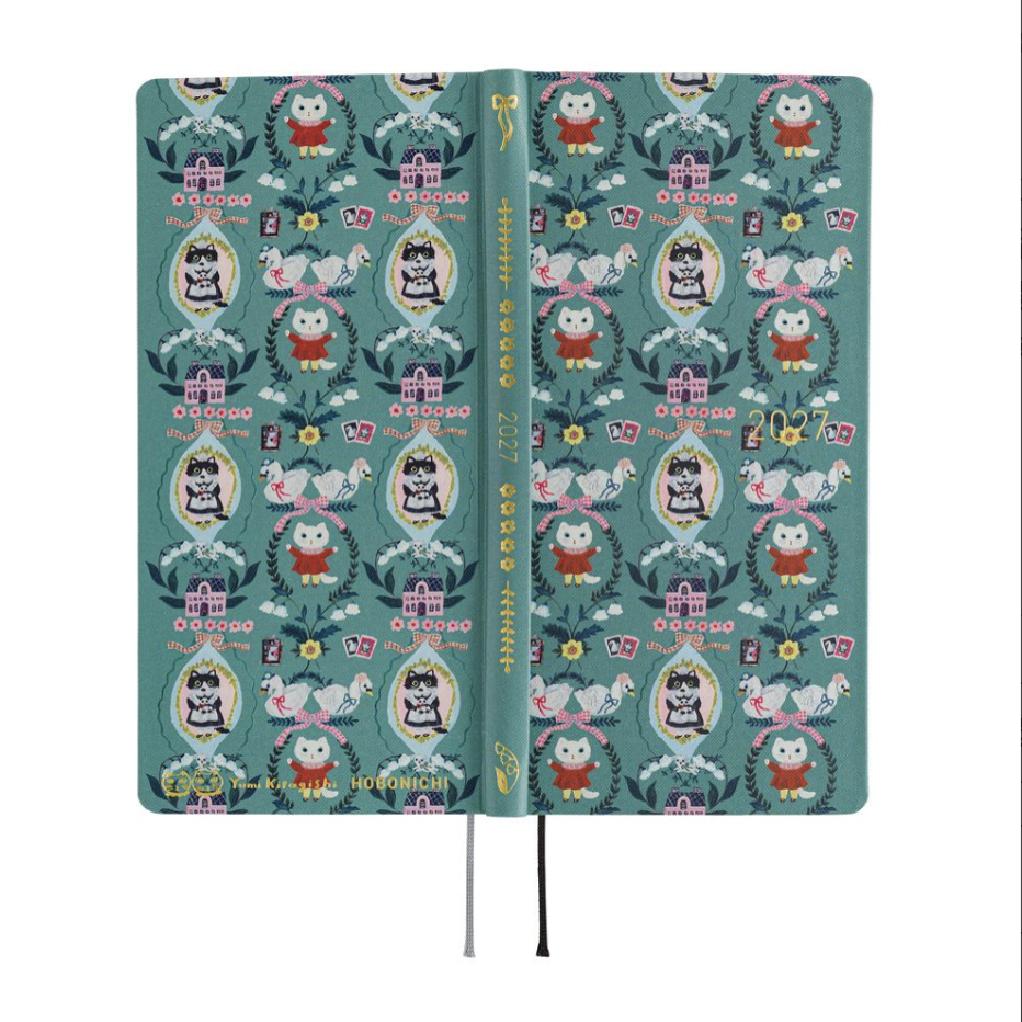 Hobonichi |2027 ほぼ日手帳 Weeks週間手帳 日文版 - 北岸由美_白貓花磚