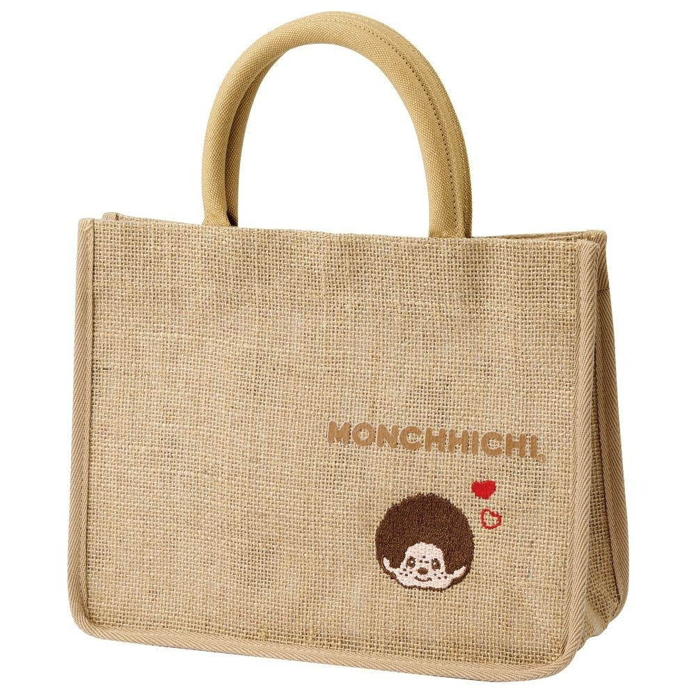 日本 Monchhichi 手提麻布袋
