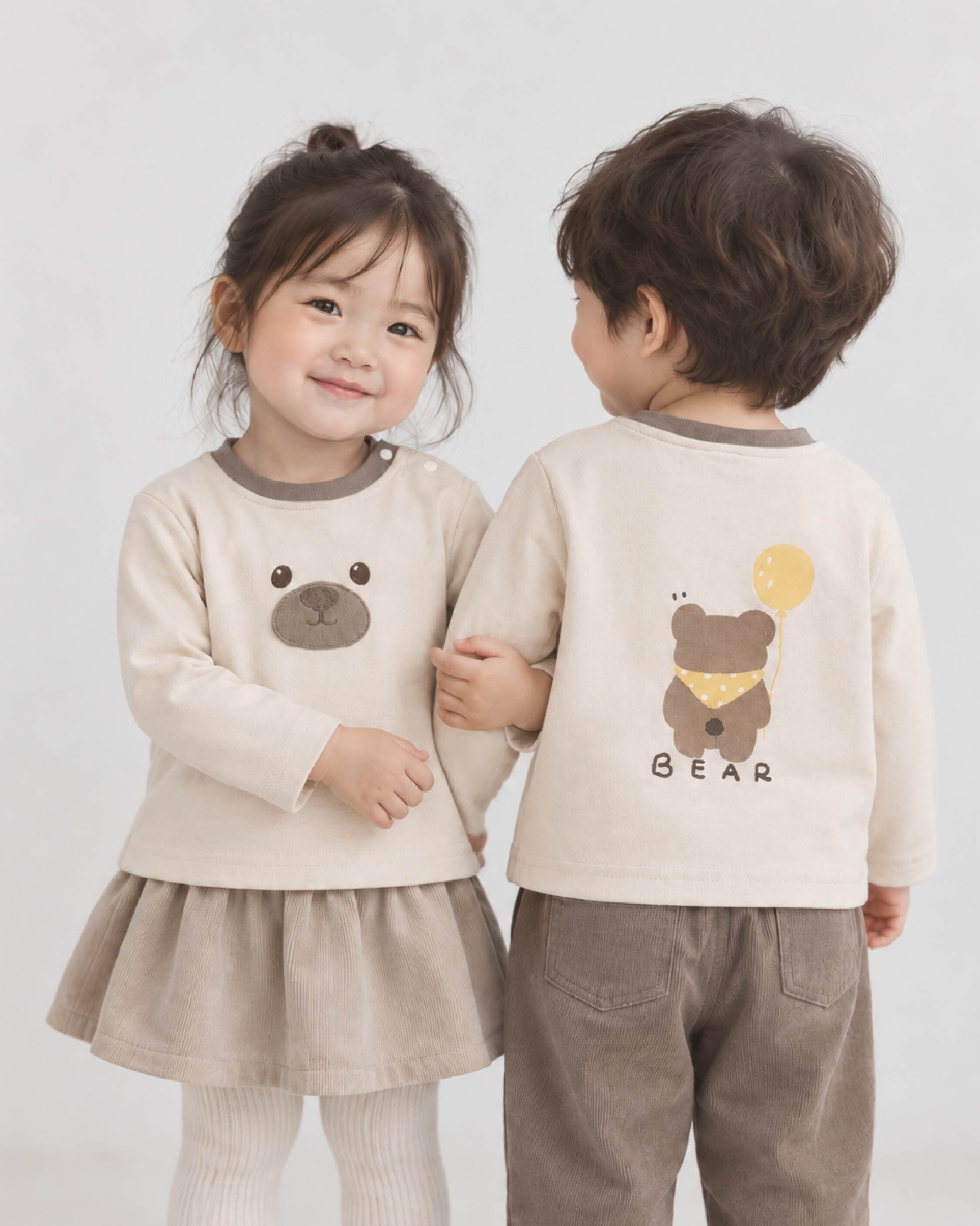 陽光熊寶寶立體造型上衣 /內搭衣 (H65267)