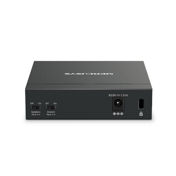 Mercusys MS105GP, 10 埠 10/100Mbps 桌上型交換器(含 8 埠 PoE+)