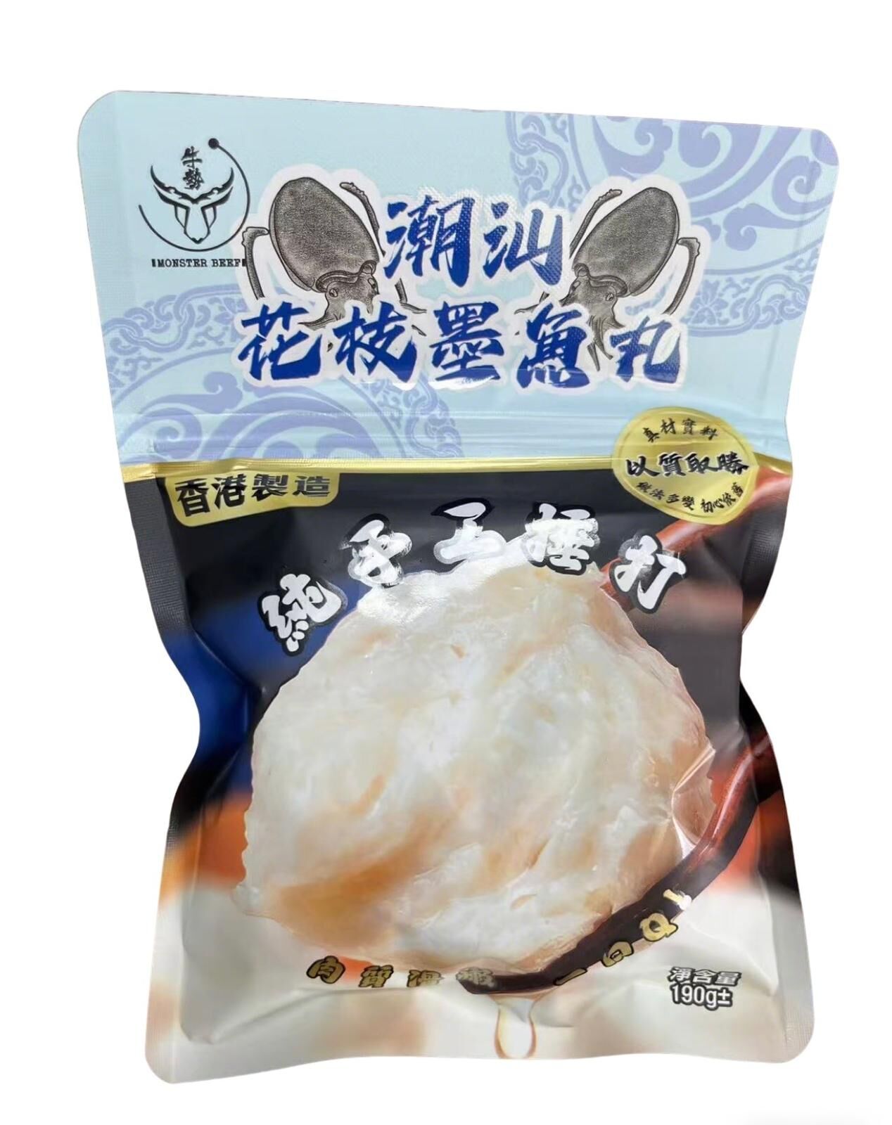 手打潮汕墨魚丸200g~198P