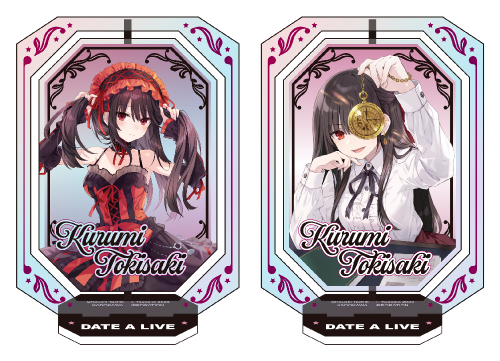 DATE A LIVE 約會大作戰(原作) 炫亮旋轉立牌 B