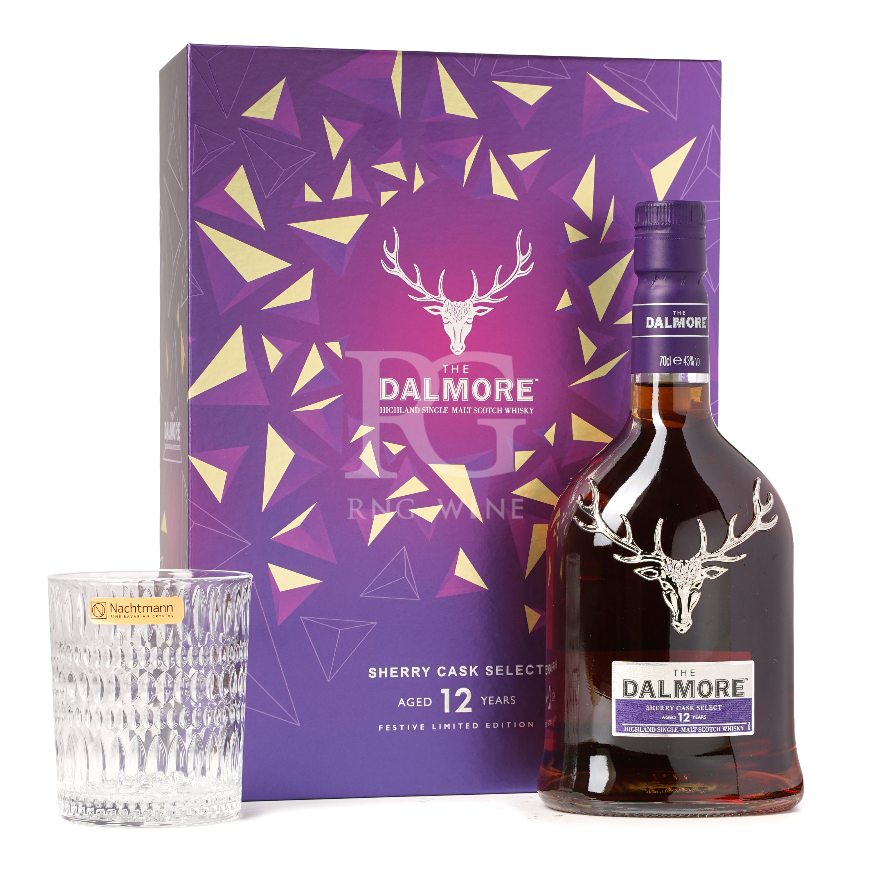 Dalmore 12 Years Sherry Cask Select Single Malt Scotch Whisky (Gift Set)