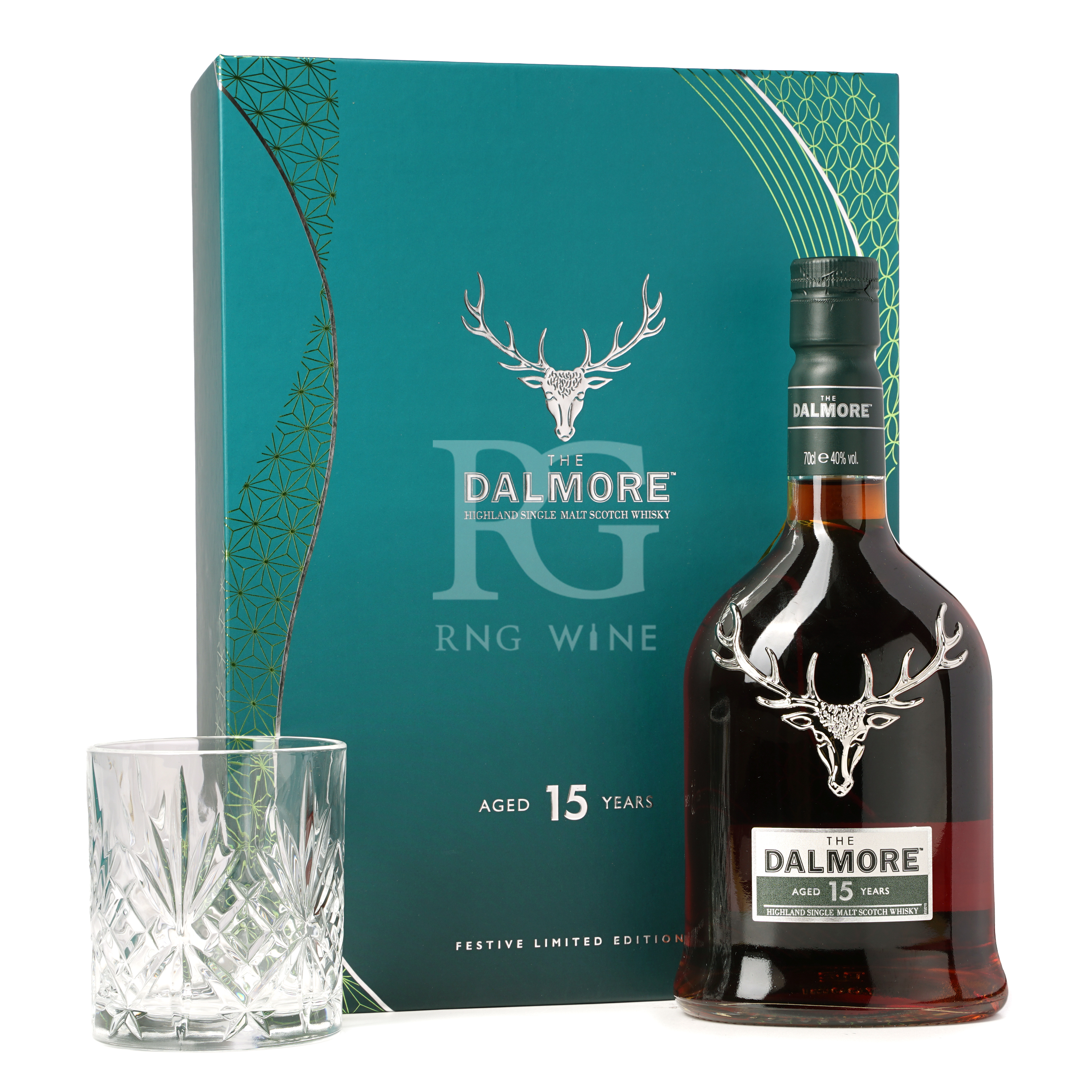 Dalmore 15 Years Highland Single Malt Scotch Whisky (Gift Set)