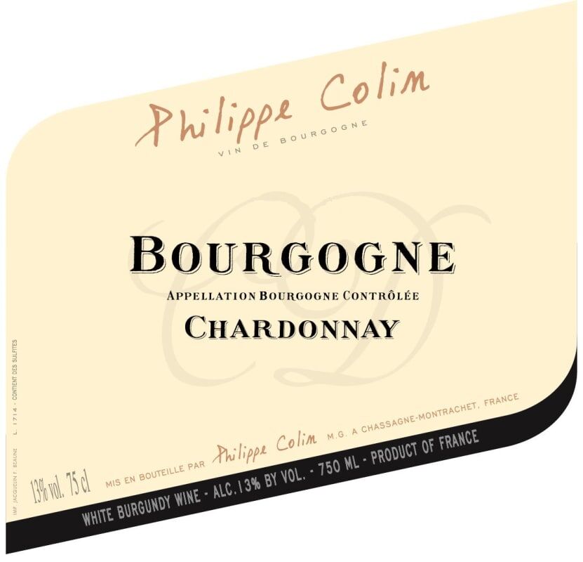 Philippe Colin Bourgogne Chardonnay 2024