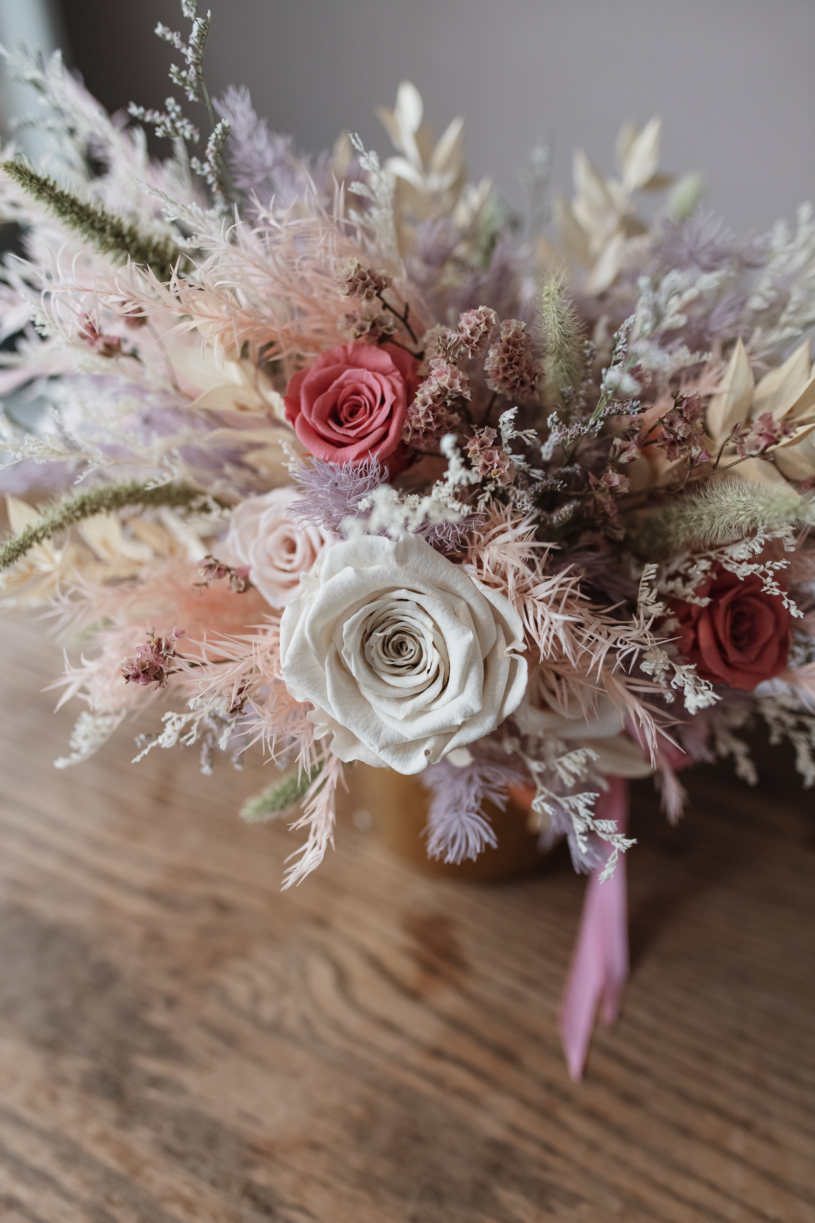 Golden Time Floral Centerpiece