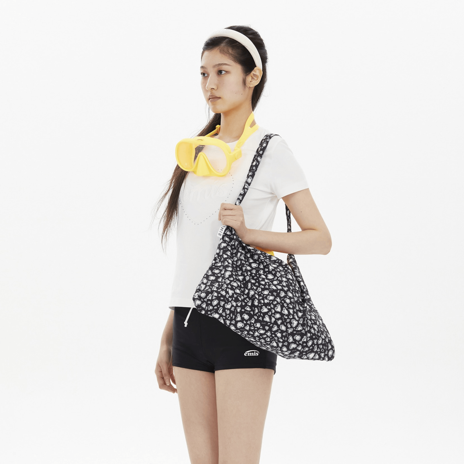 EMIS｜LOGO LEOPARD ECO BAG [2 colors]