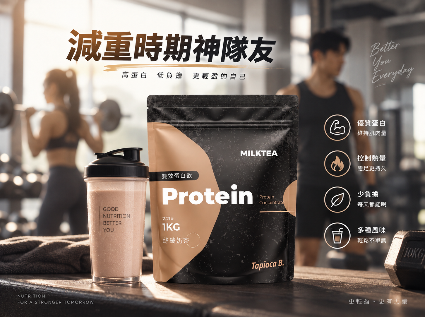 減重期的神隊友