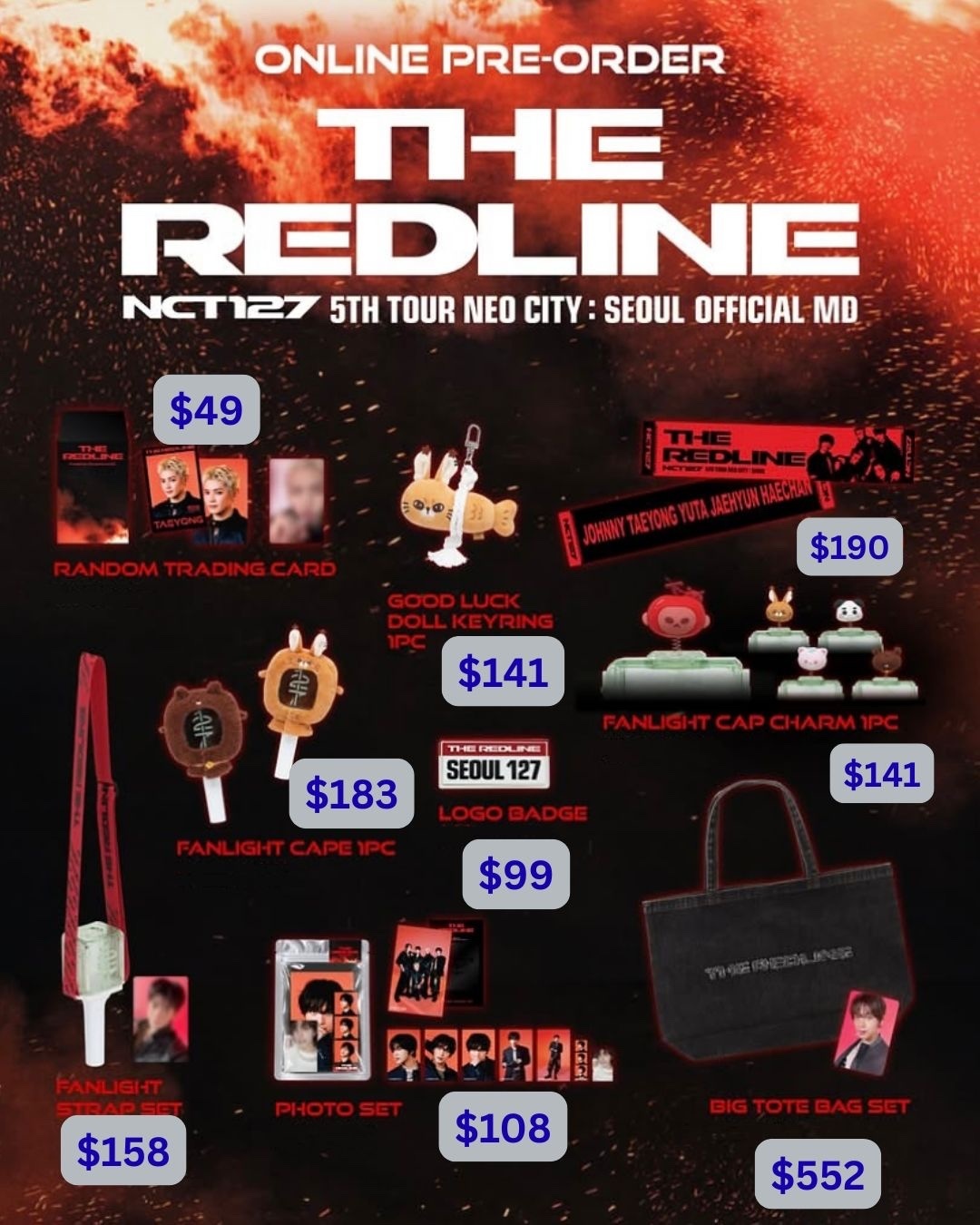 NCT127 [ NEO CITY SEOUL: The Redline ] MD online代購
