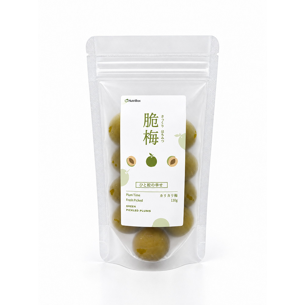 【酸甜爽脆】台灣脆梅130g 青梅製成