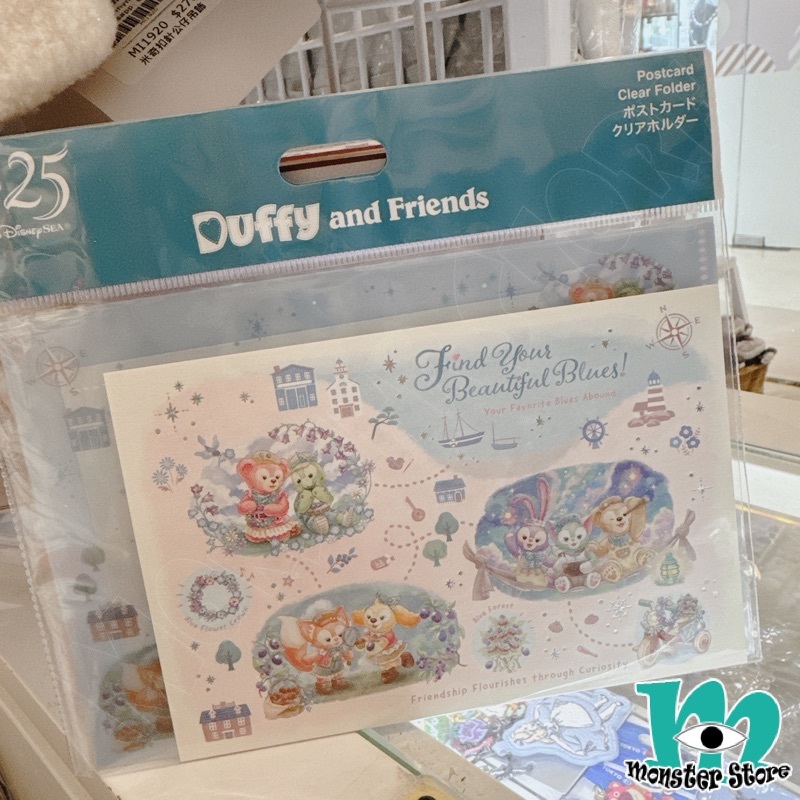 Duffy Shellimay Gelatoni Stellalou Cookieann Olumei Linabell明信片連文件袋